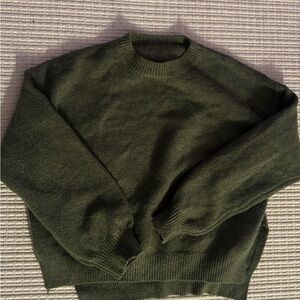 New, Never Worn, Green Sweater